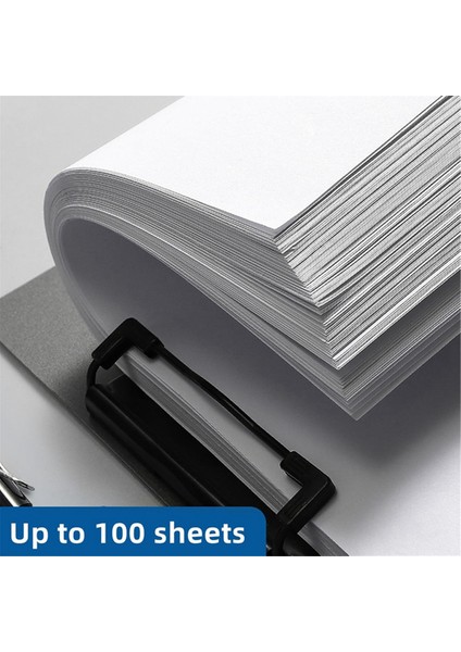 Çift Klipsli Pano Klasörü, 6'lı Paket A4 Katlanabilir Pano Klasörü Okul Ofisi Için Çevirmeli Yazı Bloknotu (Yurt Dışından) modelleri