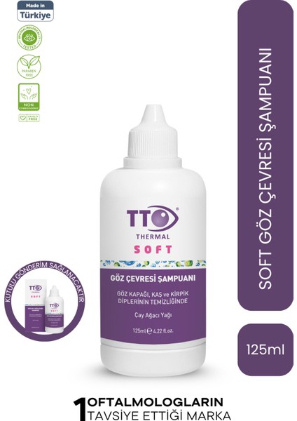 Thermal Soft Göz Çevresi Şampuanı 125 ml