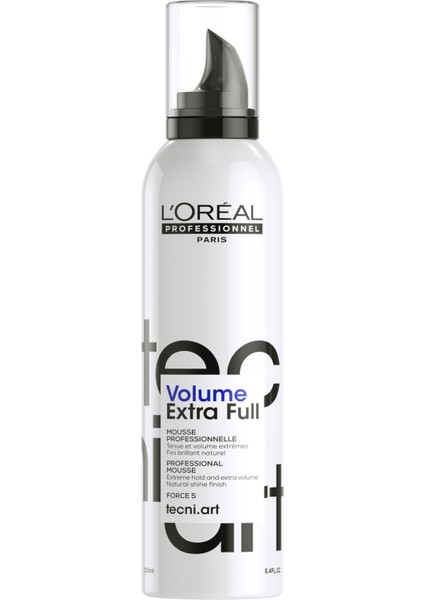 Techni Art Full Volume Extra Ekstra Hacimlendirici Saç Köpüğü 250 ml