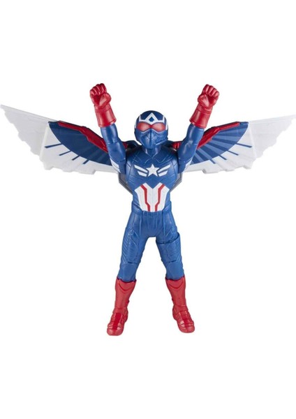 F9298 Captain America Brave New World Flight Mode Aksiyon Figürü 30 cm modelleri
