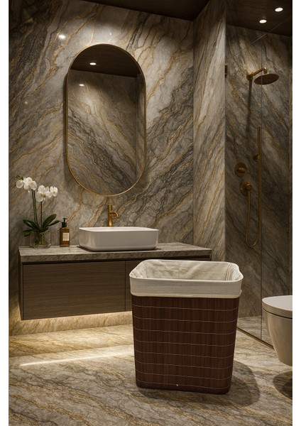 Bambu Çamaşır Sepeti 40X30X60 fiyatları