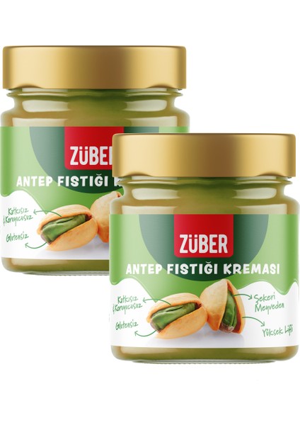 Antep Fıstığı Kreması 200 gr x 2 adet