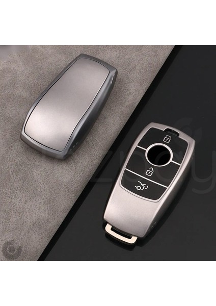 Mercedes A B C E S G Serisi Cla Cle Gls Gla Glb Glc Amg Uyumlu Titan Gri Tpu Anahtar Kılıfı