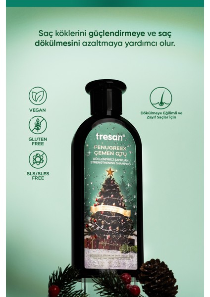 Çemen Otu Güçlendirici Sülfatsız Bakım Şampuanı 300 ml