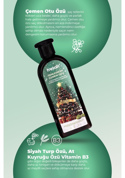 Çemen Otu Güçlendirici Sülfatsız Bakım Şampuanı 300 ml