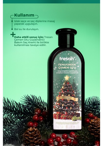 Çemen Otu Güçlendirici Sülfatsız Bakım Şampuanı 300 ml