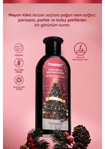 Meyan Kökü Yoğun Nemlendirici Sülfatsız Bakım Şampuanı 300 ml