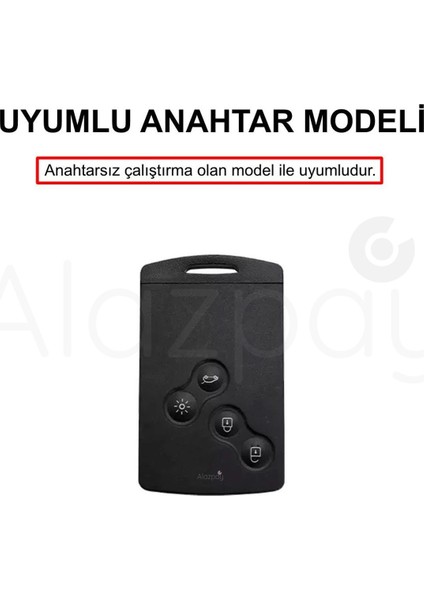 Renault Clio Megane Captur Koleos Fluence Uyumlu Laguna Gold Kenar Tpu Anahtar Kılıfı fiyatları