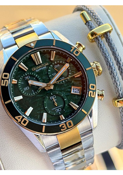 Sapphire Cam Italyan Bileklikli 10 Atm Suya Dayanıklı 2 Yıl Garantili Erkek Kol Saati 99.270