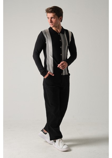 Erkek Triko Çizgili Gömlek indirimleri