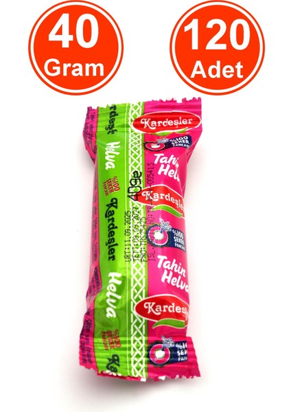 Sade Tahin Helva Mini Boy 40 G x 120 Adet