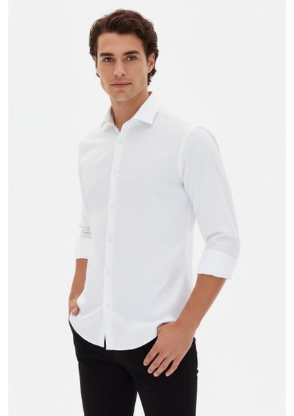 Gk 2025 Gömlek Slim Beyaz fiyatları