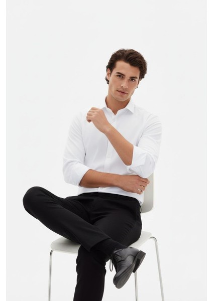 Gk 2025 Gömlek Slim Beyaz fırsatları