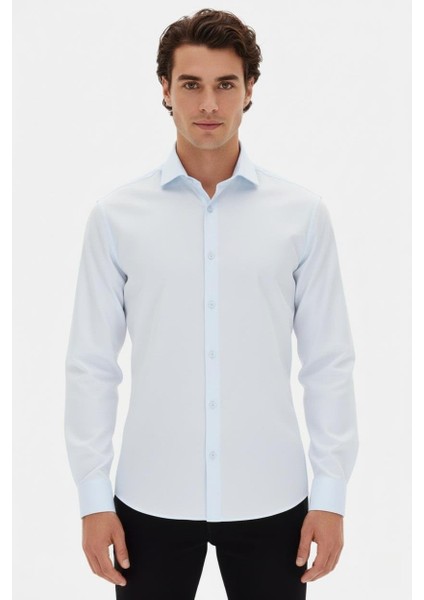 Gk 2025 Gömlek Slim Mavi