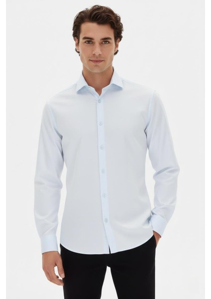 Gk 2025 Gömlek Slim Mavi fiyatları