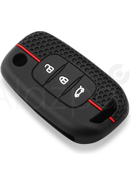 Renault Megane 4 Clio 5 Kadjar Captur Koleos Sustalı Silikon Desenli Anahtar Kılıfı fırsatları
