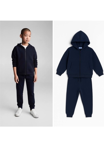Erkek Çocuk Eşofman Takımı %100 Pamuklu