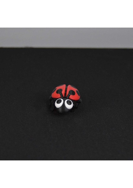 3D Hareketli Eklemli Uğur Böceği Küçük Dekoratif Figür ve Süs modelleri