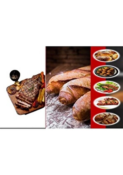 Gri Mini Fırın Turbo Pişirme Özelliği ile 45 Lt Hacim Kapasitesine Sahip fiyatları