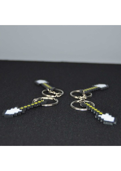 3D Minecraft Kürek Model Çanta Süsü ve Anahtarlık fiyatları