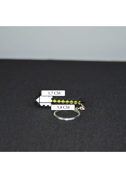 3D Minecraft Kürek Model Çanta Süsü ve Anahtarlık modelleri