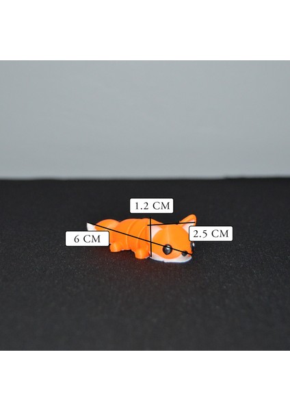 3D Hareketli Eklemli Sevimli Tilki Çanta Süsü ve Anahtarlık modelleri