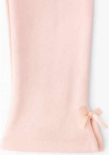 Kız Çocuk Parlak Şişme Yelekli 3’lü Takım – Kalın Çizgili Sweatshirt & Ispanyol Paça Kalın Tayt indirimleri