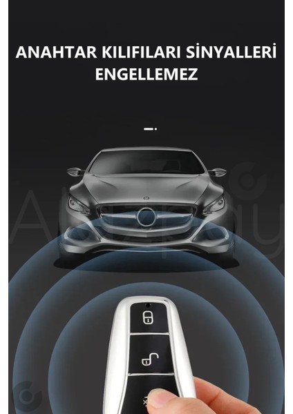 Byd Atto 3 Seal U Anahtar Parlak Tpu Anahtar Kılıfı