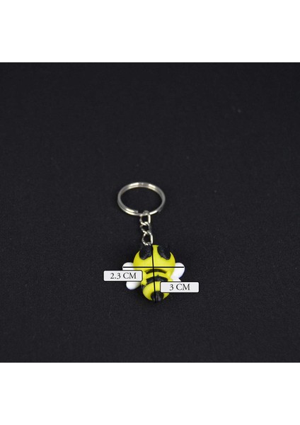 3D Hareketli Eklemli Arı Çanta Süsü ve Anahtarlık modelleri