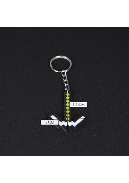 3D Minecraft Kazma Model Çanta Süsü ve Anahtarlık fiyatları