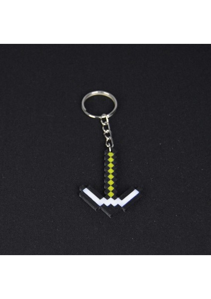 3D Minecraft Kazma Model Çanta Süsü ve Anahtarlık modelleri