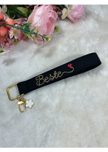 Sweetheart Isim Nakışlı Bileklik-Anahtarlık