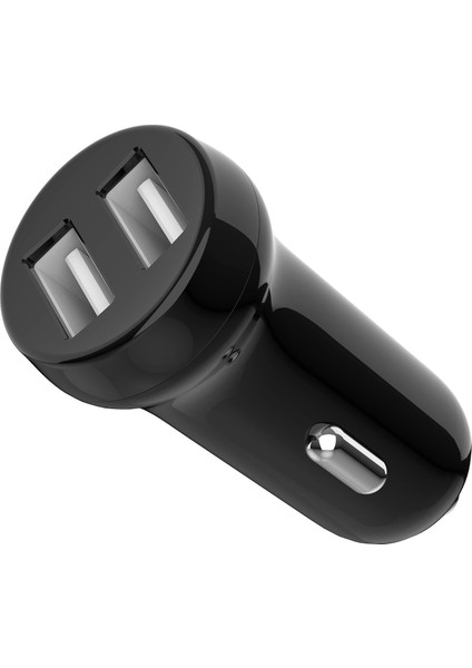 XC4056 15.5W Qc 3.0 Fast Hızlı Çift Usb-A Çıkışlı Lightning Kablolu Araç Içi Çakmaklık Şarj Aleti fiyatları