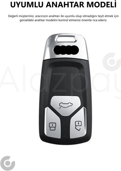 Audi A6 A5 A4 Q7 Q5 S4 S5 S7 B9 A4L 4m 8W Tt Tts Rs 8s Parlak Tpu Anahtar Kılıfı fiyatları