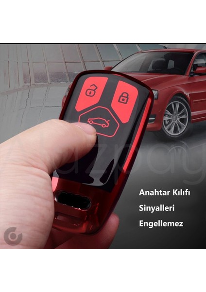 Audi A6 A5 A4 Q7 Q5 S4 S5 S7 B9 A4L 4m 8W Tt Tts Rs 8s Parlak Tpu Anahtar Kılıfı fırsatları