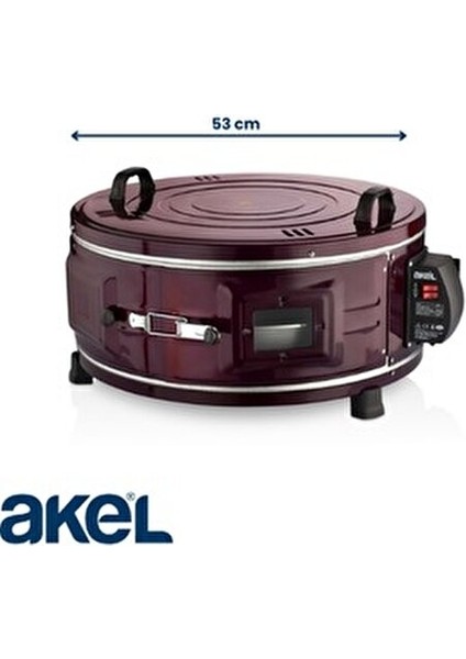 Davul Fırın Multifonksiyonel Pişirme Özelliği ile 31-40 lt Kırmızı Renkli fiyatları