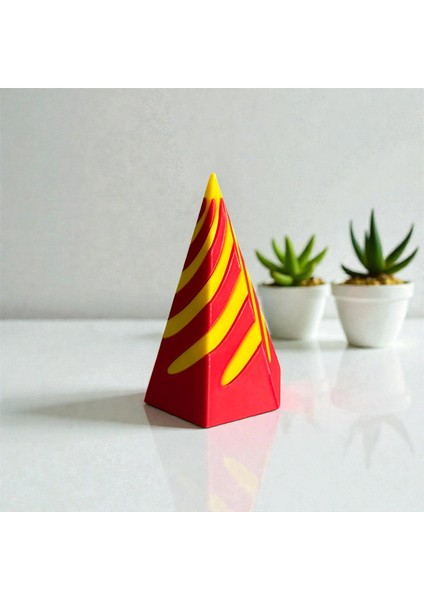 Imkansız Piramit Stres Oyuncağı - Iç Içe Geçen Sihirli Fidget Toy fiyatları