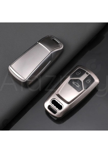 Audi A6 A5 A4 Q7 Q5 S4 S5 S7 B9 A4L 4m 8W Tt Tts Rs 8s Titan Gri Tpu Anahtar Kılıfı