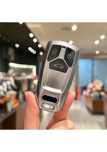 Audi A6 A5 A4 Q7 Q5 S4 S5 S7 B9 A4L 4m 8W Tt Tts Rs 8s Titan Gri Tpu Anahtar Kılıfı modelleri