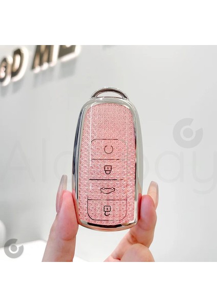 Chery Tiggo 8 Pro Max Tiggo 7 Pro Max Omoda 5 Pro Jaecoo Elmas Desenli Tpu Anahtar Kılıfı