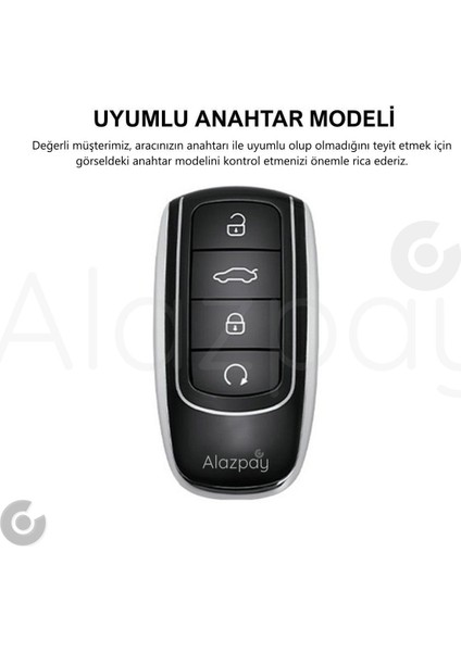 Chery Tiggo 8 Pro Max Tiggo 7 Pro Max Omoda 5 Pro Jaecoo Elmas Desenli Tpu Anahtar Kılıfı fiyatları