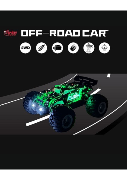 Uzaktan Kumandalı Full Fonksiyon 2.4g 1:18 Şarjlı High Off Road Araba fiyatları