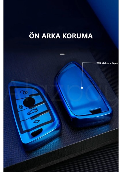 Bmw 1 3 5 6 7 Serisi G32 G30 G20 G11 & X1 X3 X5 X6 X7 & Z4 M Parlak Tpu Anahtar Kılıfı fırsatları