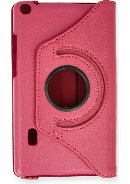 Huawei Mediapad T3 7 Kılıf 360 Tablet Deri Kılıf - Pembe fiyatları