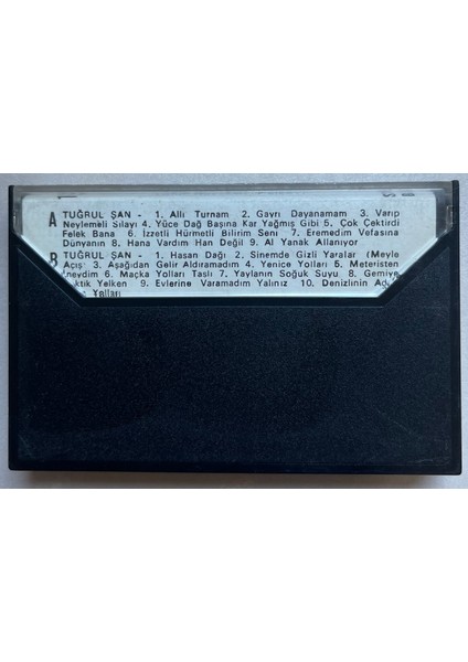Tuğrul Şan Varıp Neylemeli Sılayı Kaset (Orijinal Dönem Kağıt Baskı Kaset) fiyatları