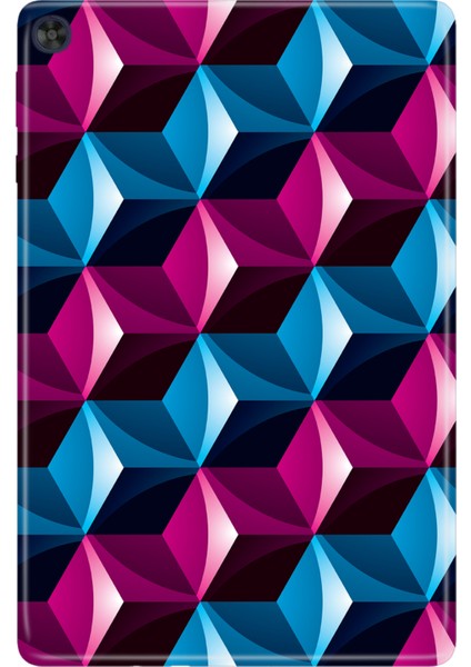 Huawei Matepad T10S-4 10.1" Kılıf Tablet Için Desenli Silikon Kapak - Grafik