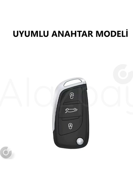 Peugeot 107 207 307 407 308 408 3008 5008 Tpu Anahtar Kılıfı (Sustalı) fiyatları