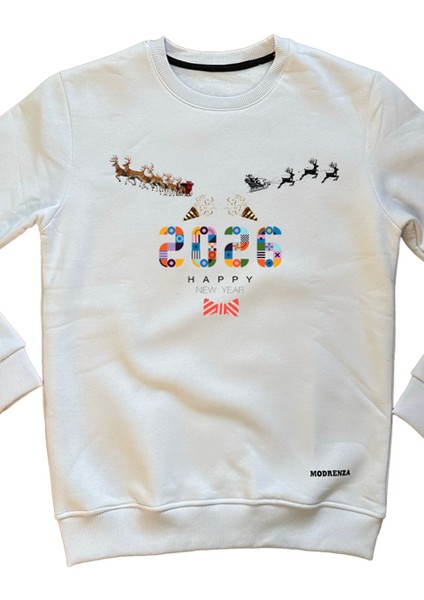 Yılbaşı Temalı Unisex Sweatshirt fırsatları