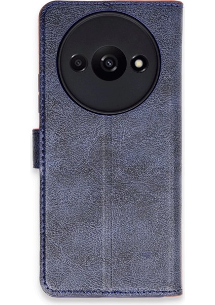 Xiaomi Redmi A3 4g Kılıf Trend S Plus Kapaklı Kılıf - Lacivert