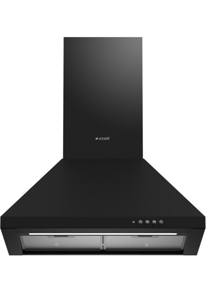 P 27 Ys Siyah Duvar Tipi Davlumbaz 60 cm